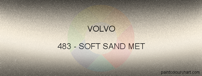 Volvo paint 483 Soft Sand Met