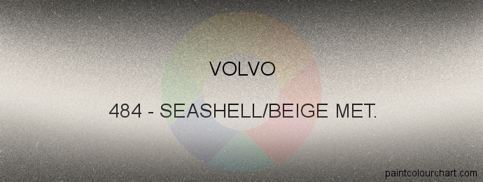 Volvo paint 484 Seashell/beige Met.