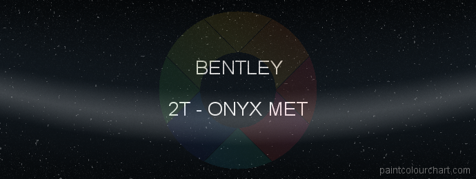 Bentley paint 2T Onyx Met
