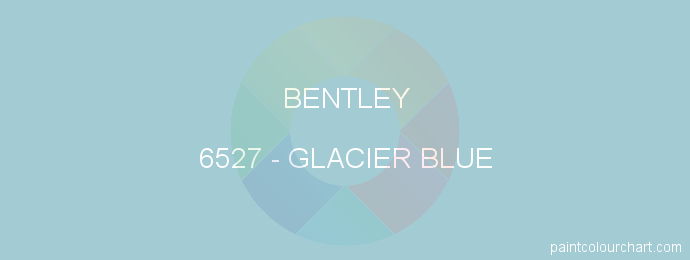 Bentley paint 6527 Glacier Blue