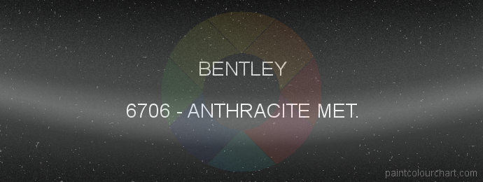 Bentley paint 6706 Anthracite Met.