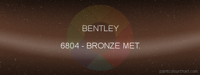 Bentley paint 6804 Bronze Met.