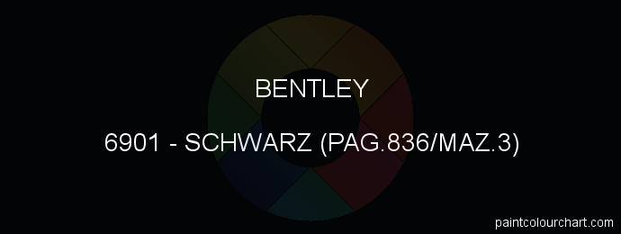 Bentley paint 6901 Schwarz (pag.836/maz.3)