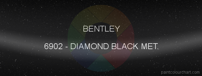 Bentley paint 6902 Diamond Black Met.