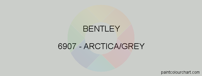 Bentley paint 6907 Arctica/grey