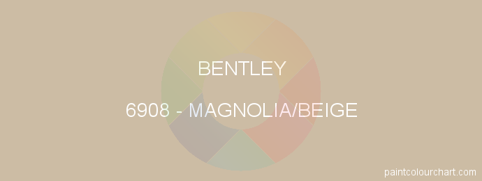 Bentley paint 6908 Magnolia/beige