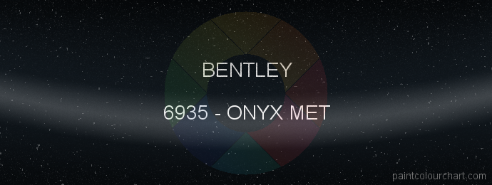 6935 Onyx Met For Bentley Bodywork Paintcolourchart Com