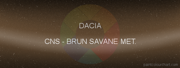 Dacia paint CNS Brun Savane Met.