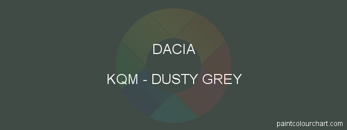 Dacia paint KQM Dusty Grey