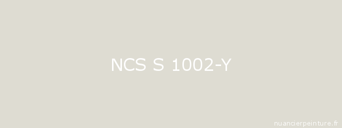 Ncs s 1002 y