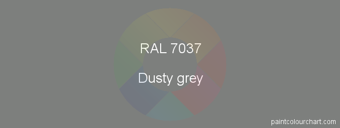 RAL 7037 Painting RAL 7037 Dusty Grey PaintColourChart