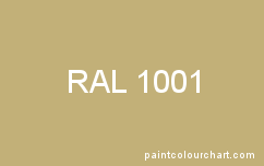 RAL Paint Chart Beige PaintColourChart.com